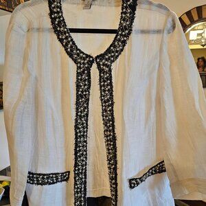 Chico's Linen Jacket